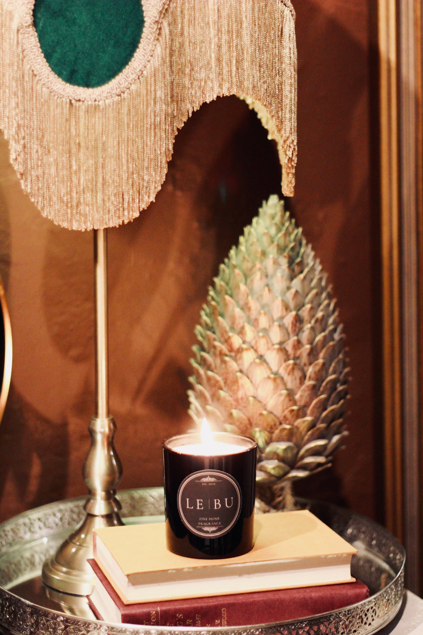 SANTAL 28 – Candle styled view – Leya Buster Interiors