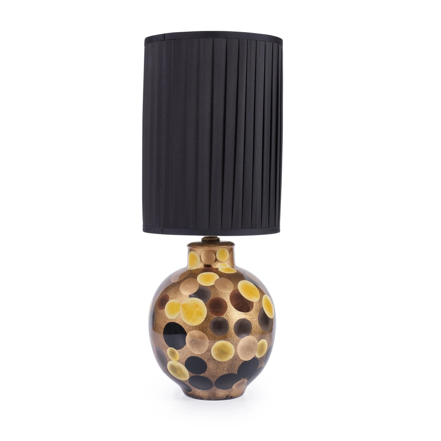 Dotted Gold Lamp