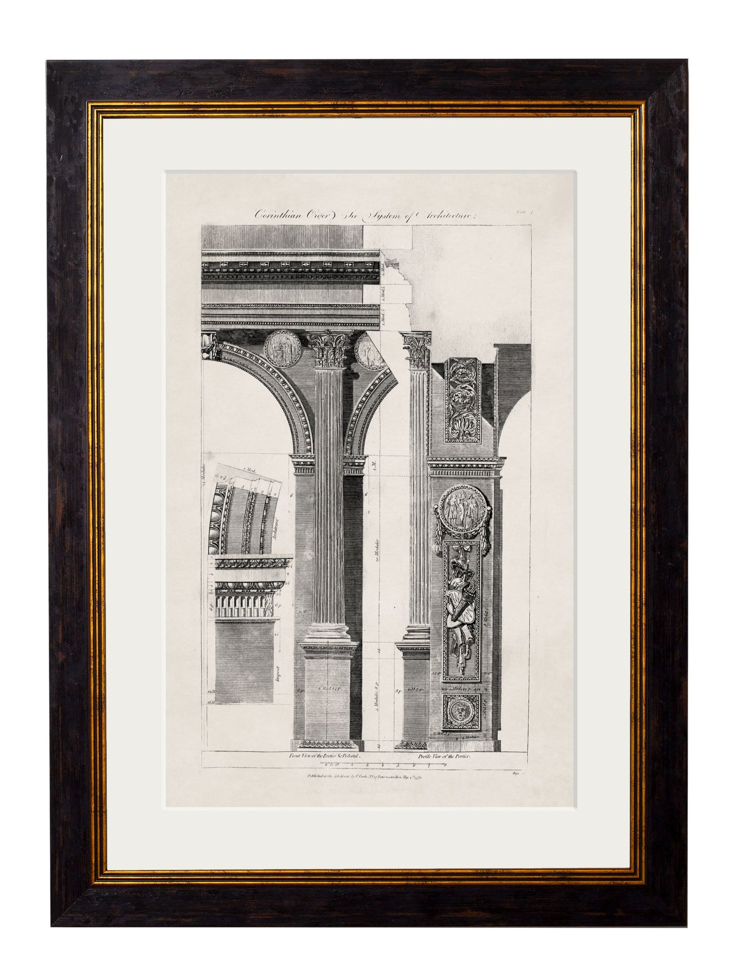 c.1796 Architectural Studies of Arches styled view – Leya Buster Interiors