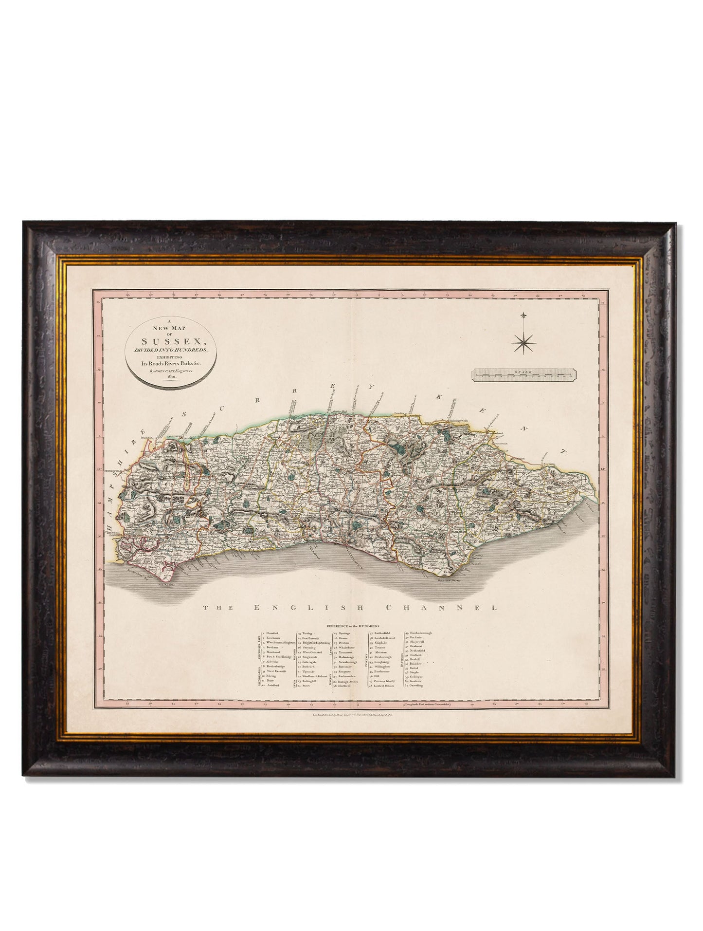 c.1806 County Maps of England styled view – Leya Buster Interiors