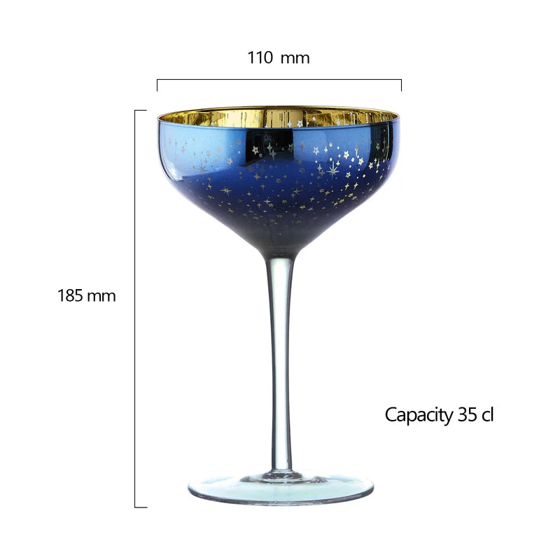 Galaxy Champagne Saucers