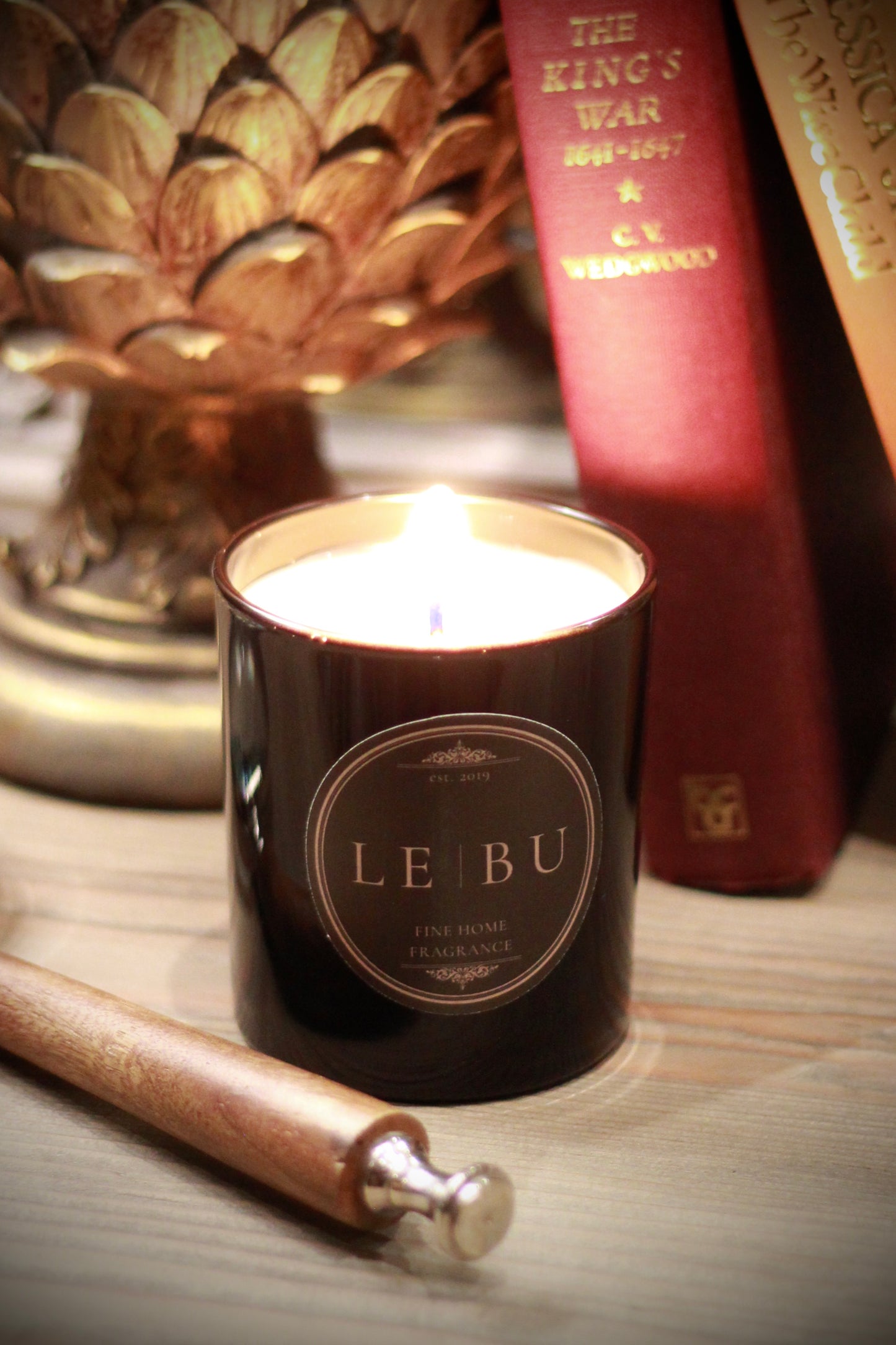 SANTAL 28 – Candle styled view – Leya Buster Interiors