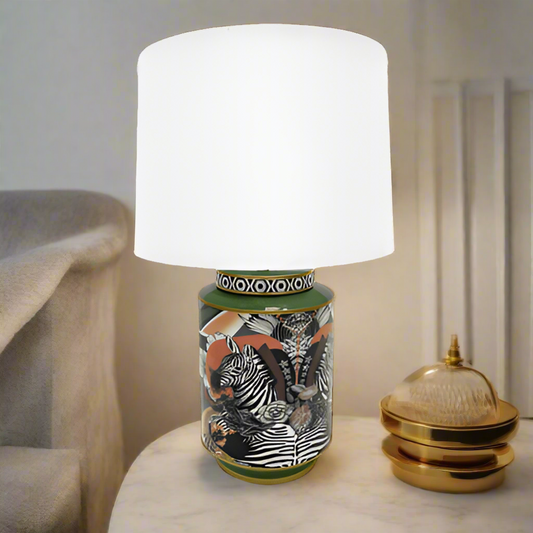 Wondermart Zebra Table Lamp