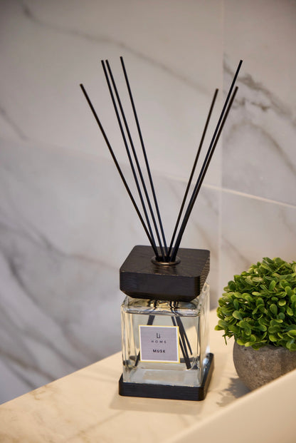Luxury Square Reed Diffuser – Musk
