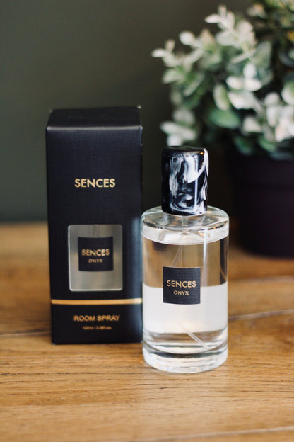 Sences Room Spray – Onyx styled view – Leya Buster Interiors