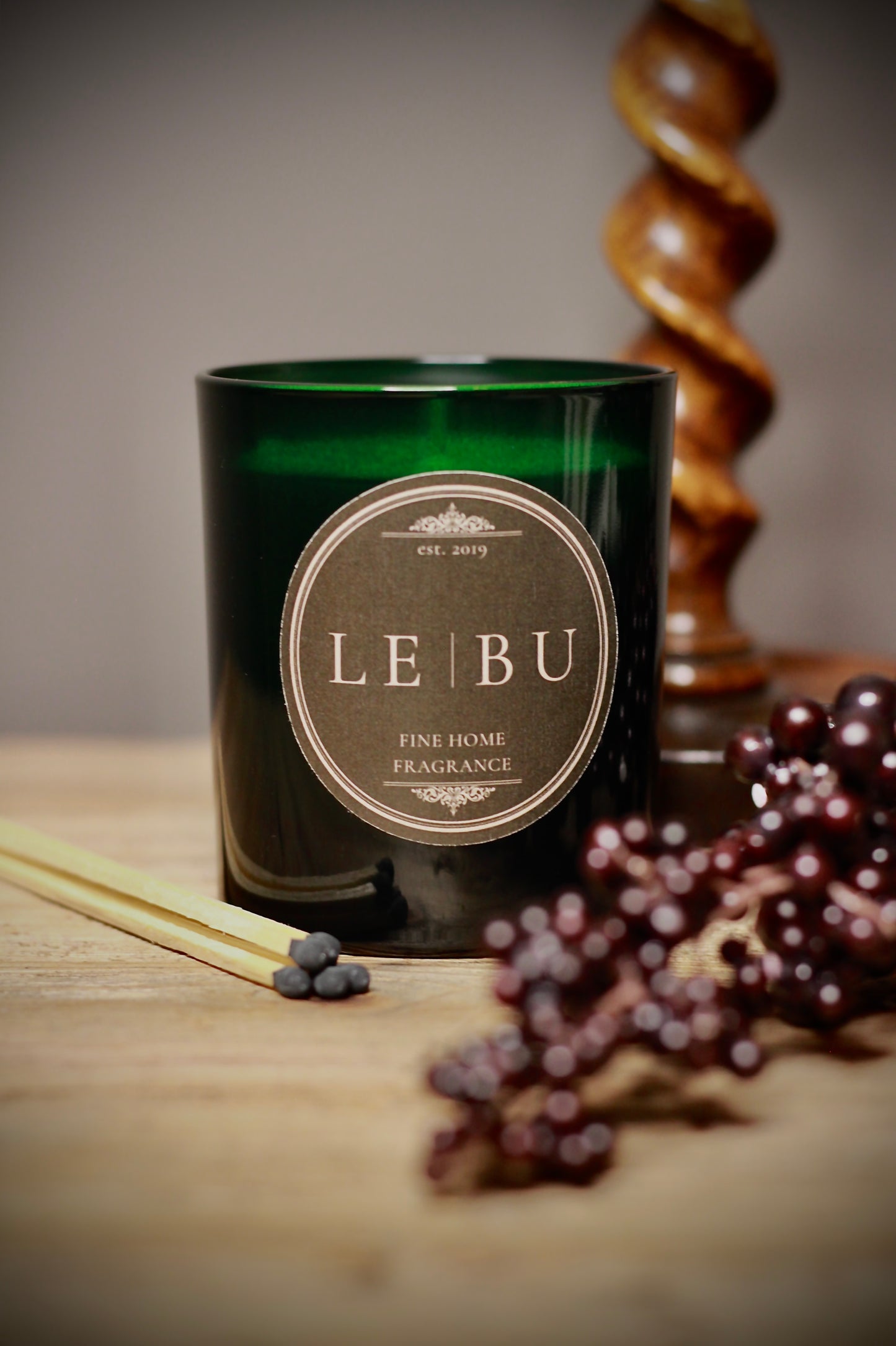 Wild Garden Candle styled view – Leya Buster Interiors