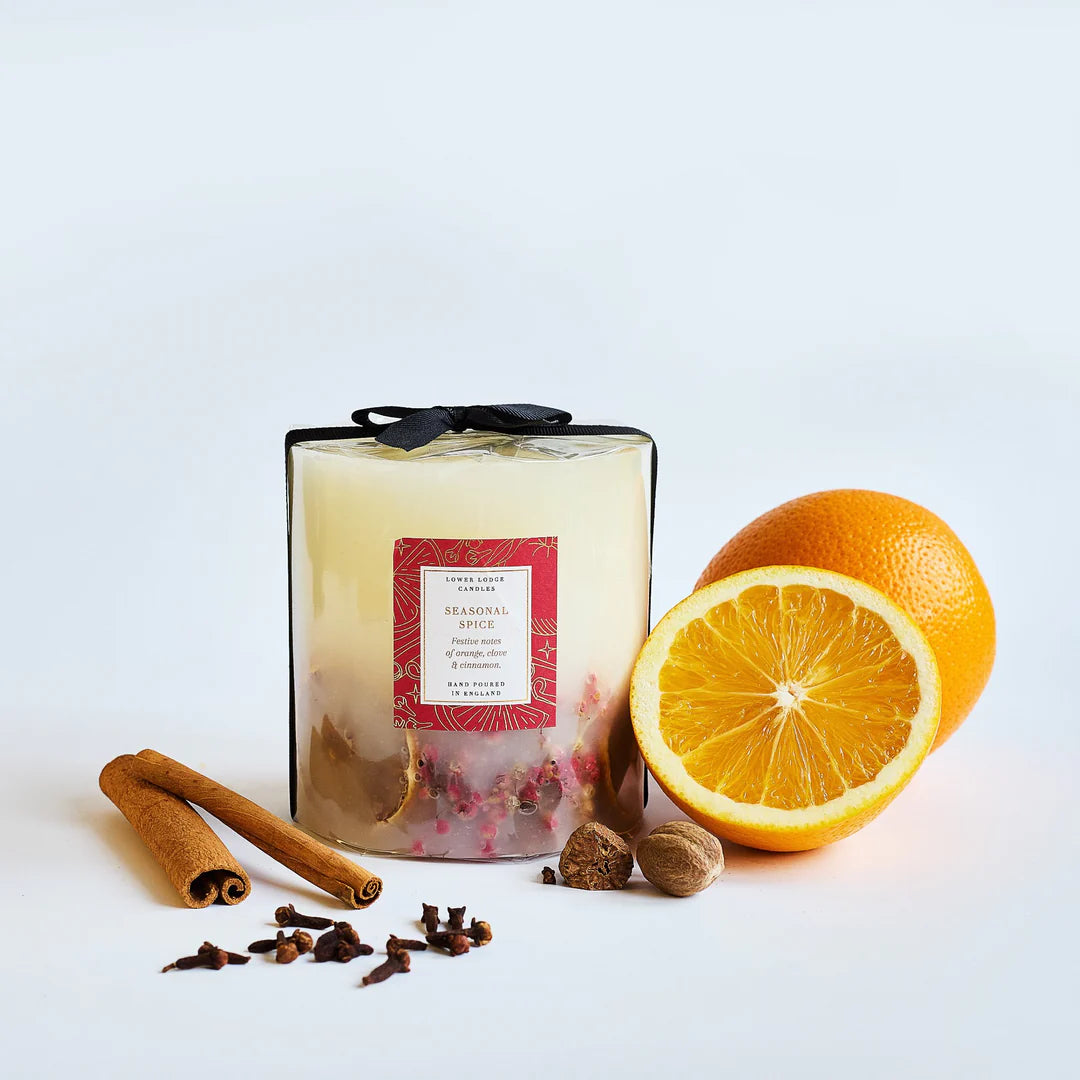Seasonal Spice - Medium Botanical Candle