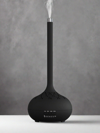 Matt Black Mist Diffuser detail – Leya Buster Interiors