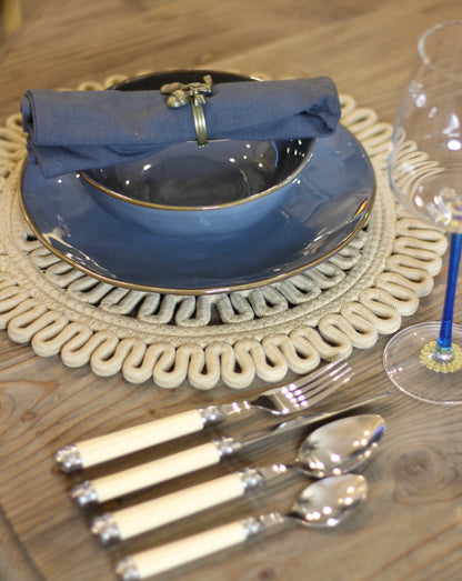 Retro Stlye Cutlery Set detail – Leya Buster Interiors