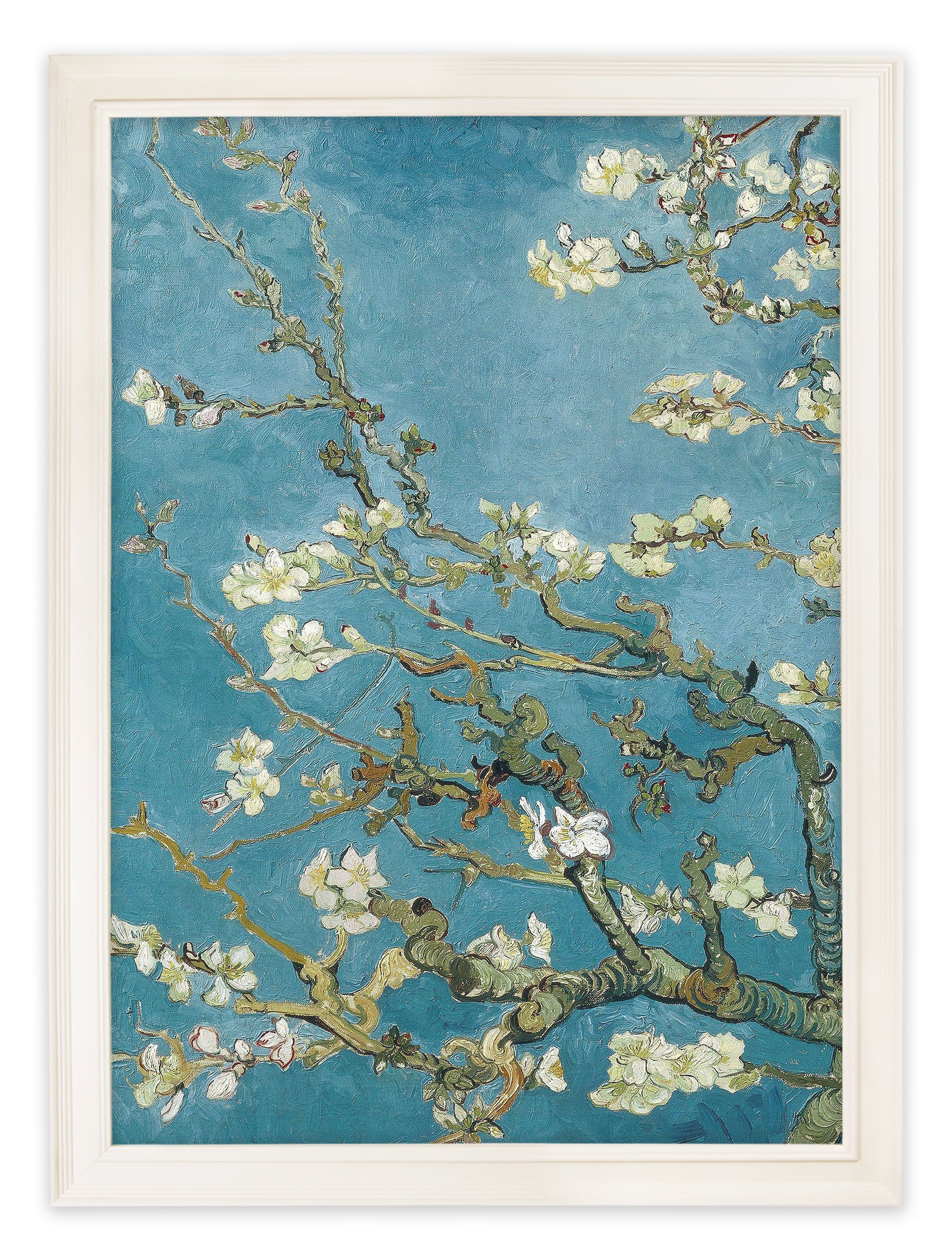 Almond Blossom – Vincent Van Gogh Set of 2 Prints styled view – Leya Buster Interiors