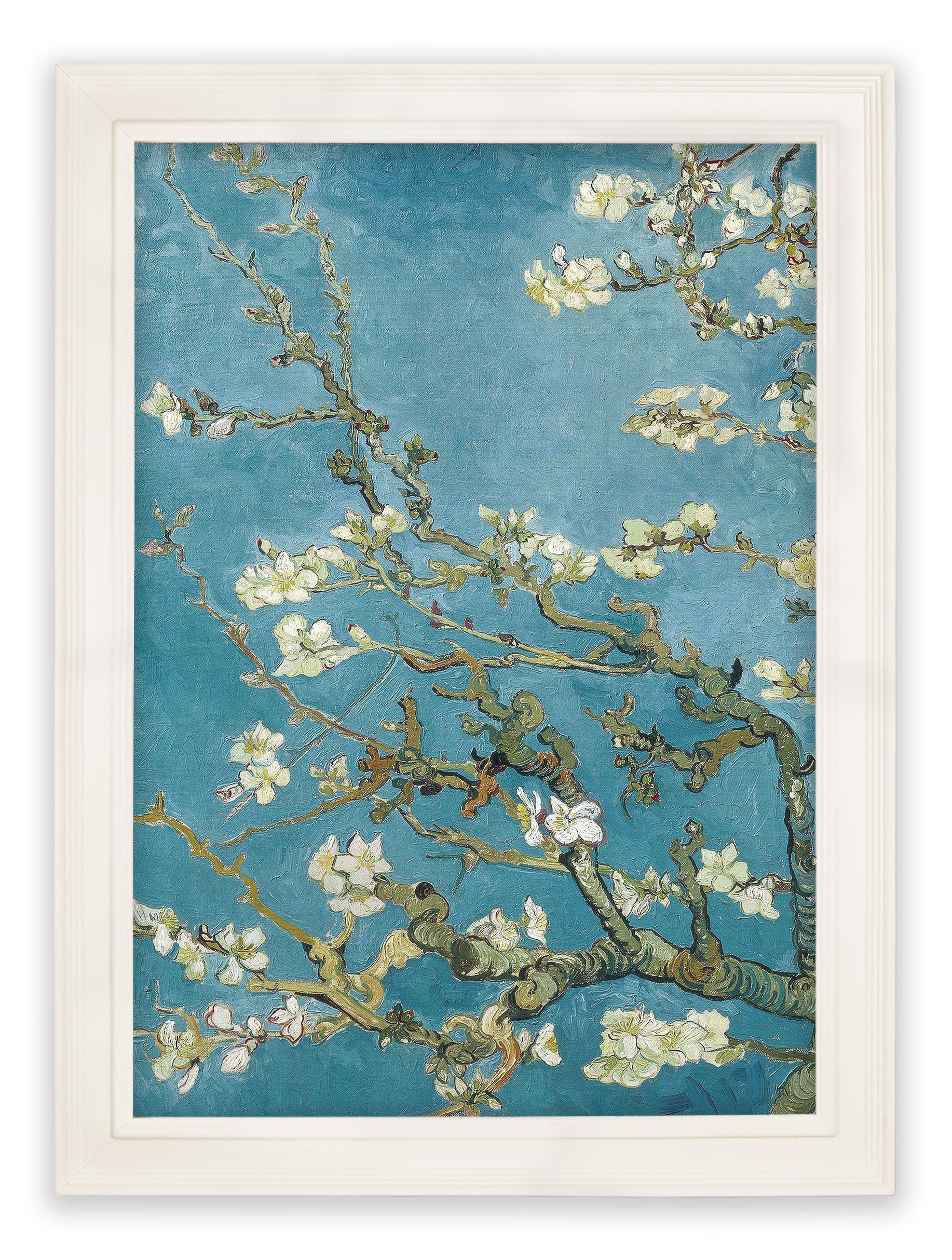 Almond Blossom – Vincent Van Gogh Set of 2 Prints styled view – Leya Buster Interiors