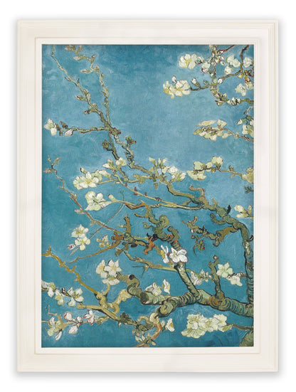Almond Blossom – Vincent Van Gogh Set of 2 Prints styled view – Leya Buster Interiors
