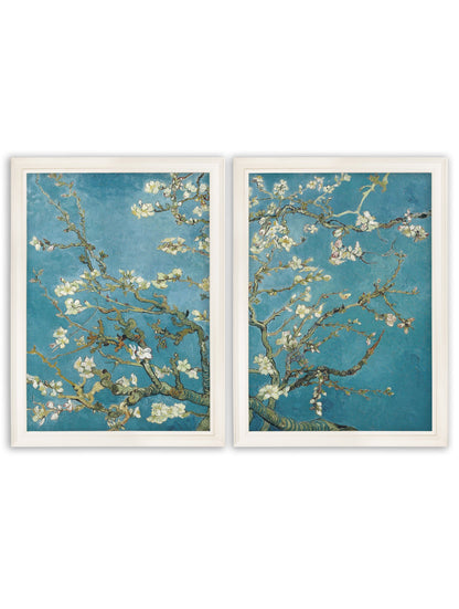 Almond Blossom – Vincent Van Gogh Set of 2 Prints detail – Leya Buster Interiors