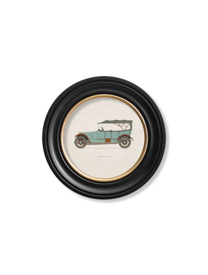 1914 ARGYLL 15/30 in Round Frame styled view – Leya Buster Interiors