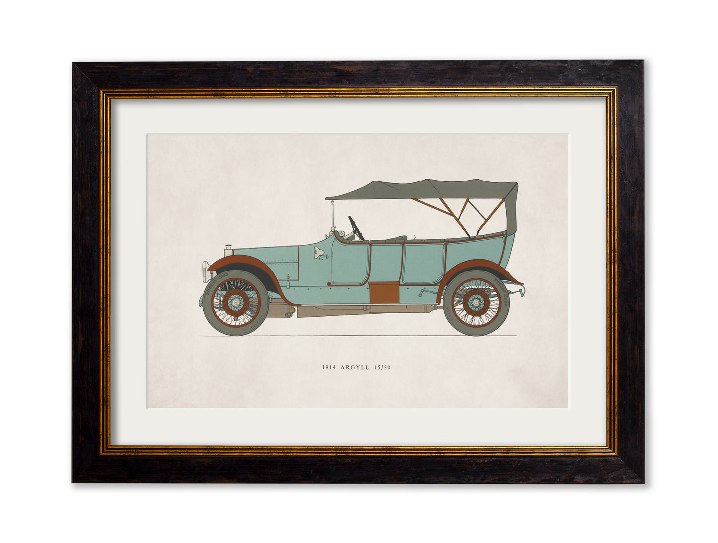 1914 ARGYLL 15/30 detail – Leya Buster Interiors