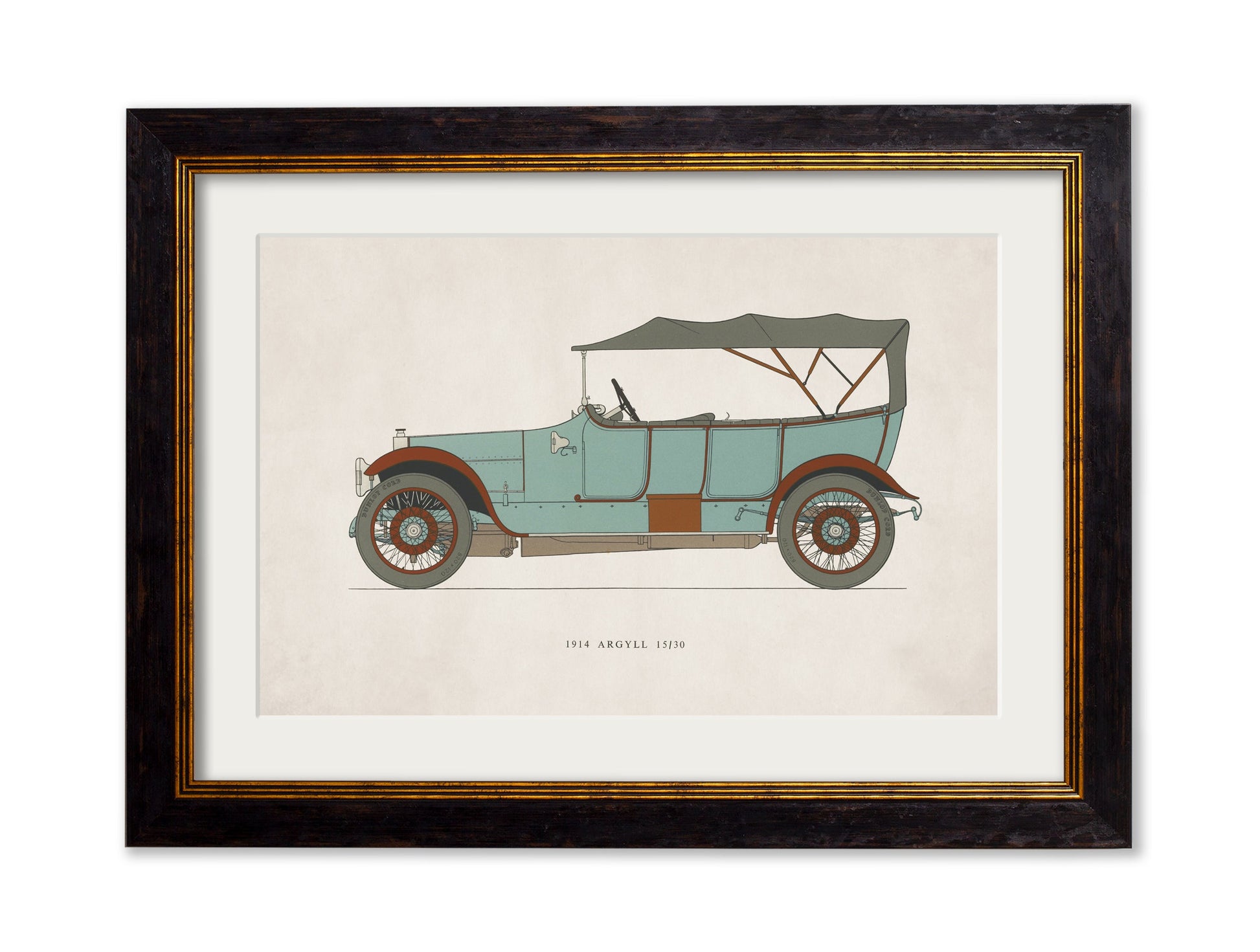 1914 ARGYLL 15/30 detail – Leya Buster Interiors
