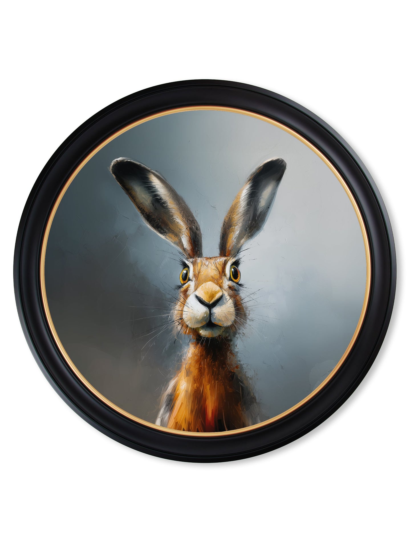 A Curious Hare – Oxford Round Frame styled view – Leya Buster Interiors