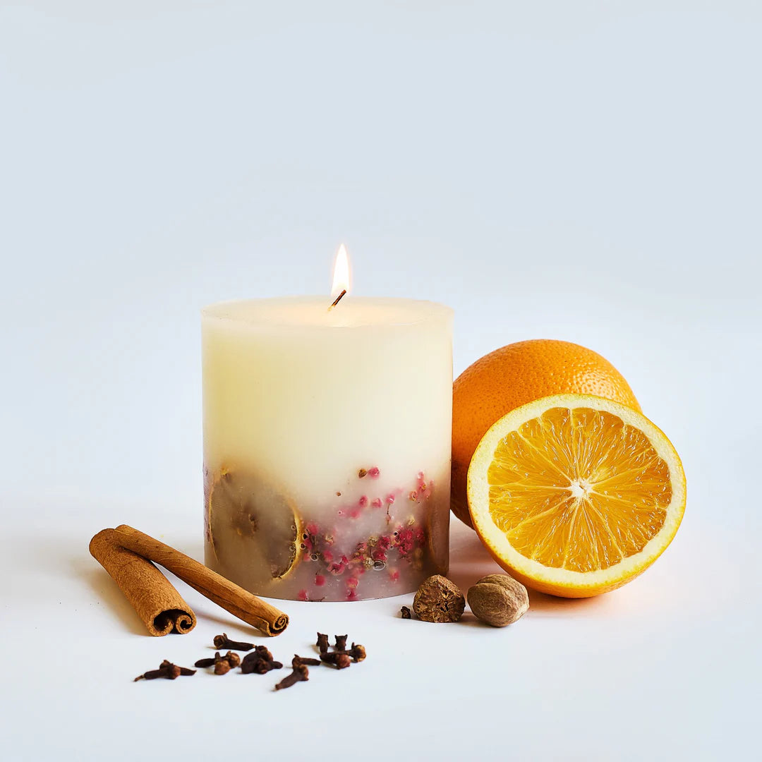 Seasonal Spice - Medium Botanical Candle