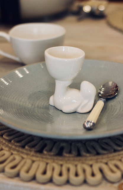 Bunny Egg Cup styled view – Leya Buster Interiors