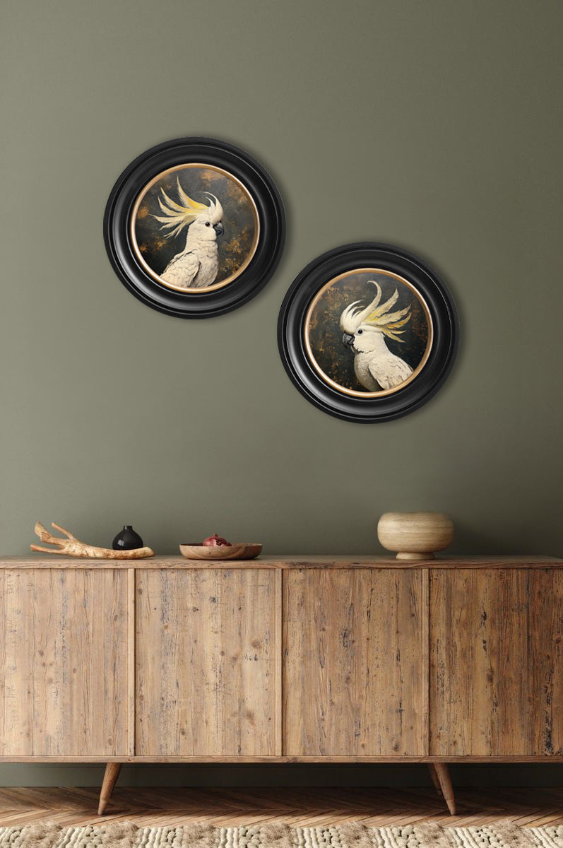 The Cockatoo Pair styled view – Leya Buster Interiors