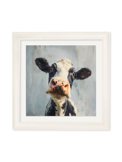 The Curious Cow – Cream Hurstwood Square Frame detail – Leya Buster Interiors