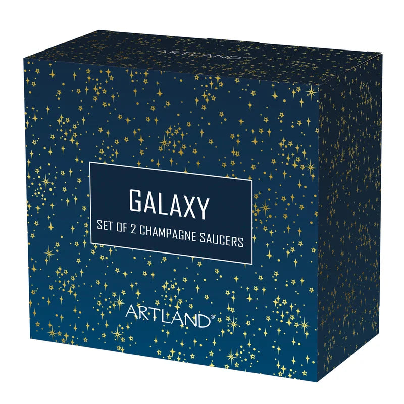 Galaxy Champagne Saucers