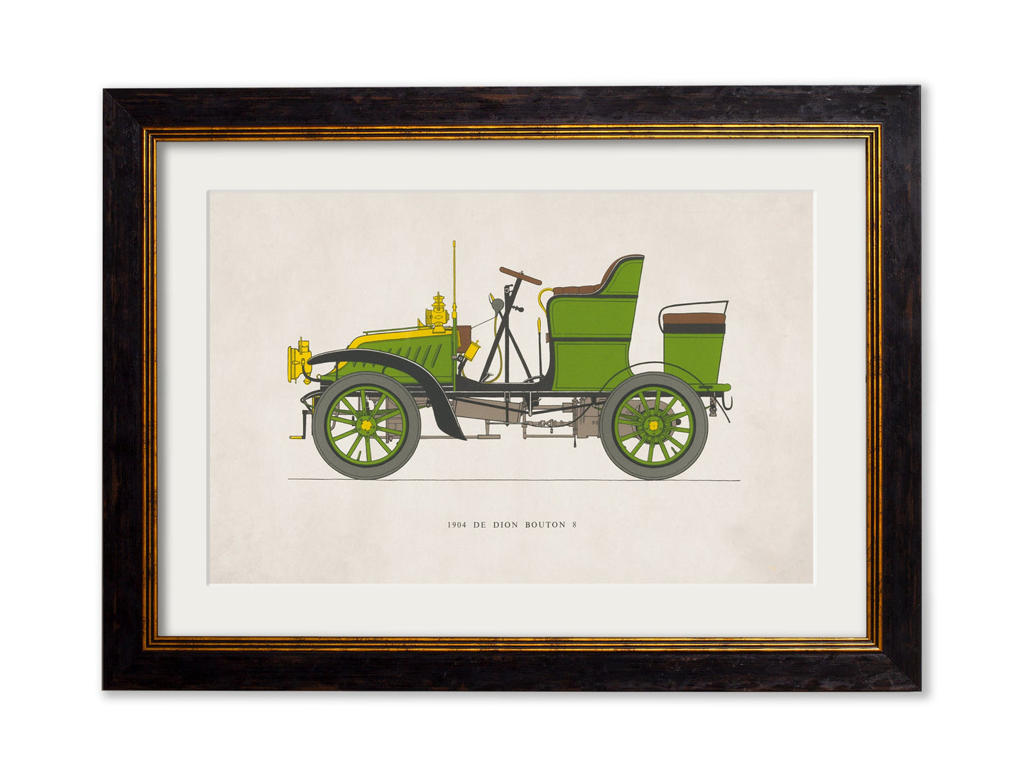 1904 DE DION BOUTON 8 detail – Leya Buster Interiors