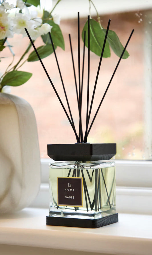 Luxury Square Reed Diffuser – Sable