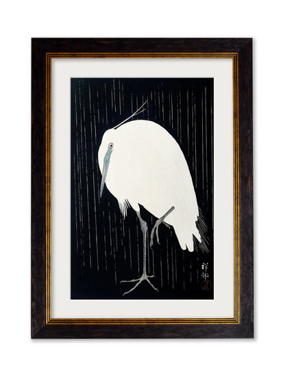 c.1910 Egrets – Ohara Koson styled view – Leya Buster Interiors