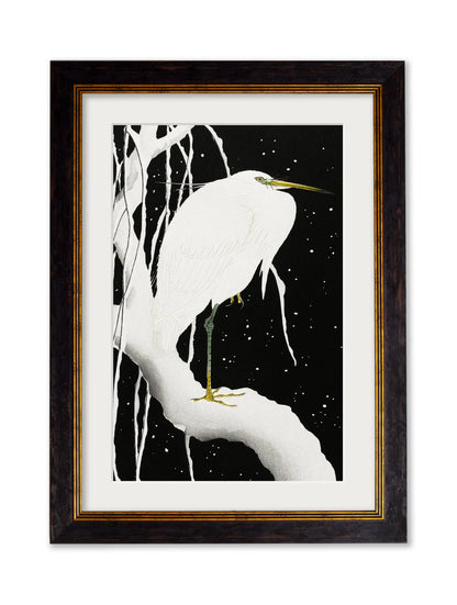 c.1910 Egrets – Ohara Koson styled view – Leya Buster Interiors