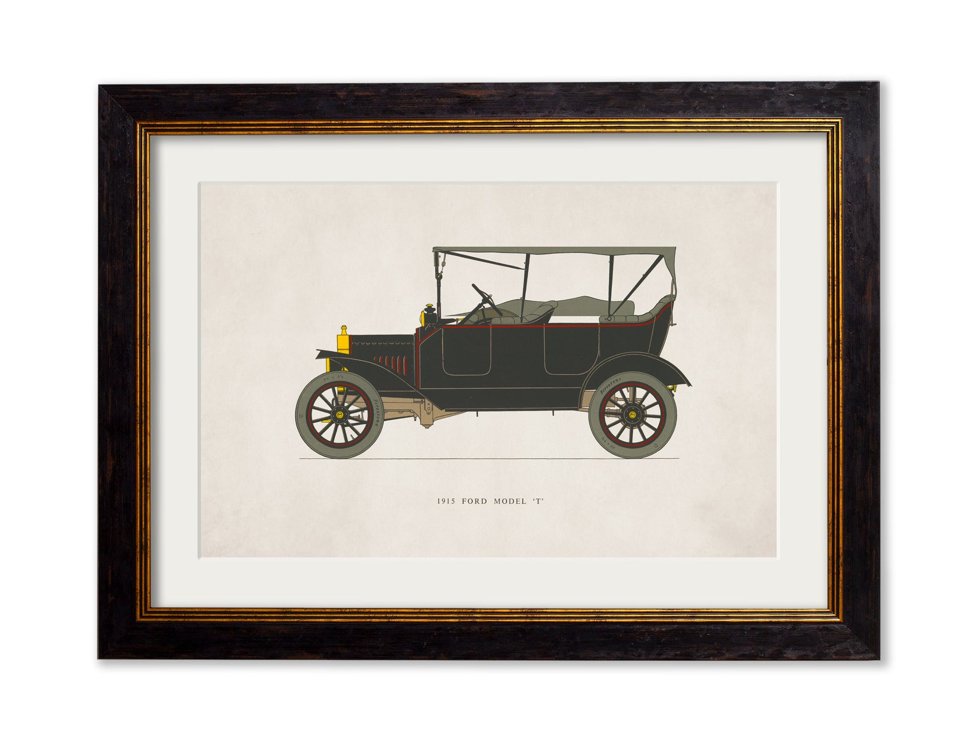 1915 FORD MODEL 'T' detail – Leya Buster Interiors