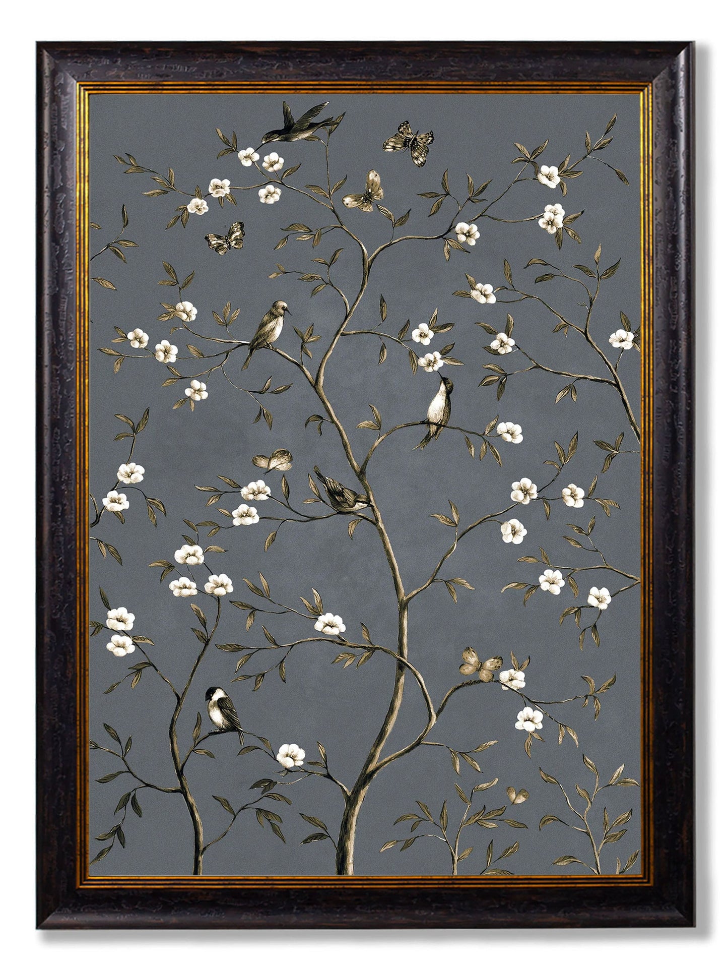 Tree of Life Grey Set of 2 styled view – Leya Buster Interiors