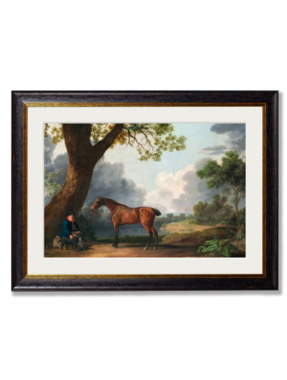 c.1763 George Stubb's Horse and Groom detail – Leya Buster Interiors