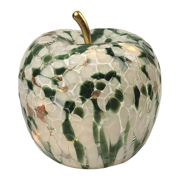 LED Green Spotted Decorative Glass  Apple