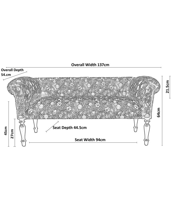 Citrus Fruits - Occasional Sofa