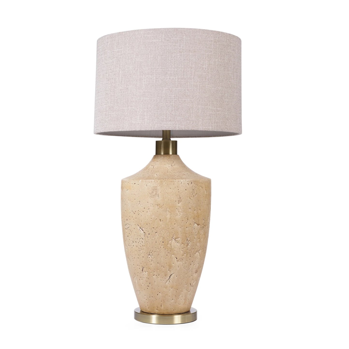 Verona Travertine Table Lamp