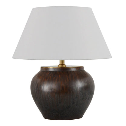 Ashford Bronze Table Lamp detail – Leya Buster Interiors