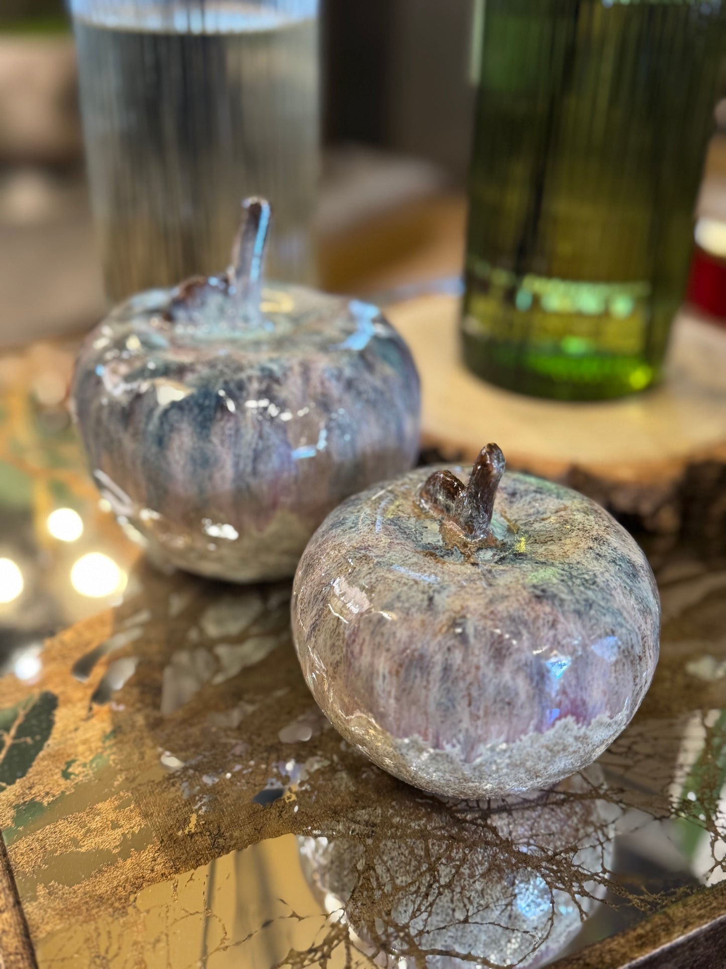 Ombre Coloured Apple Decoration - Small