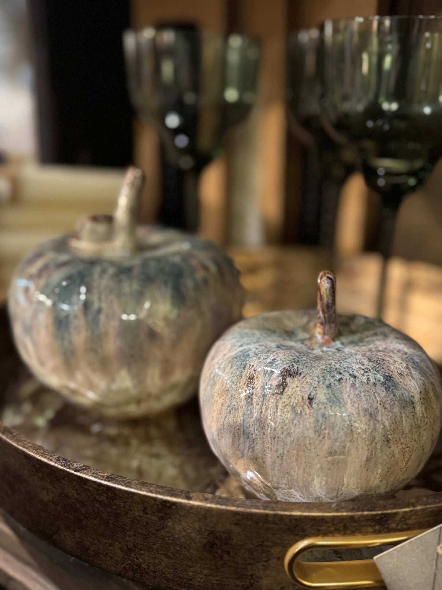 Ombre Coloured Apple Decoration - Small