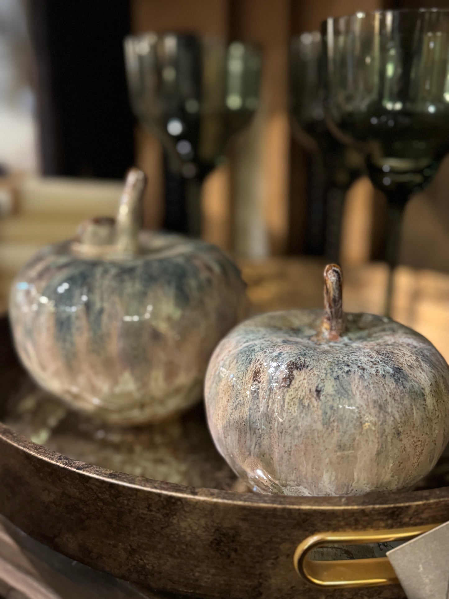 Ombre Coloured Apple Decoration - Small