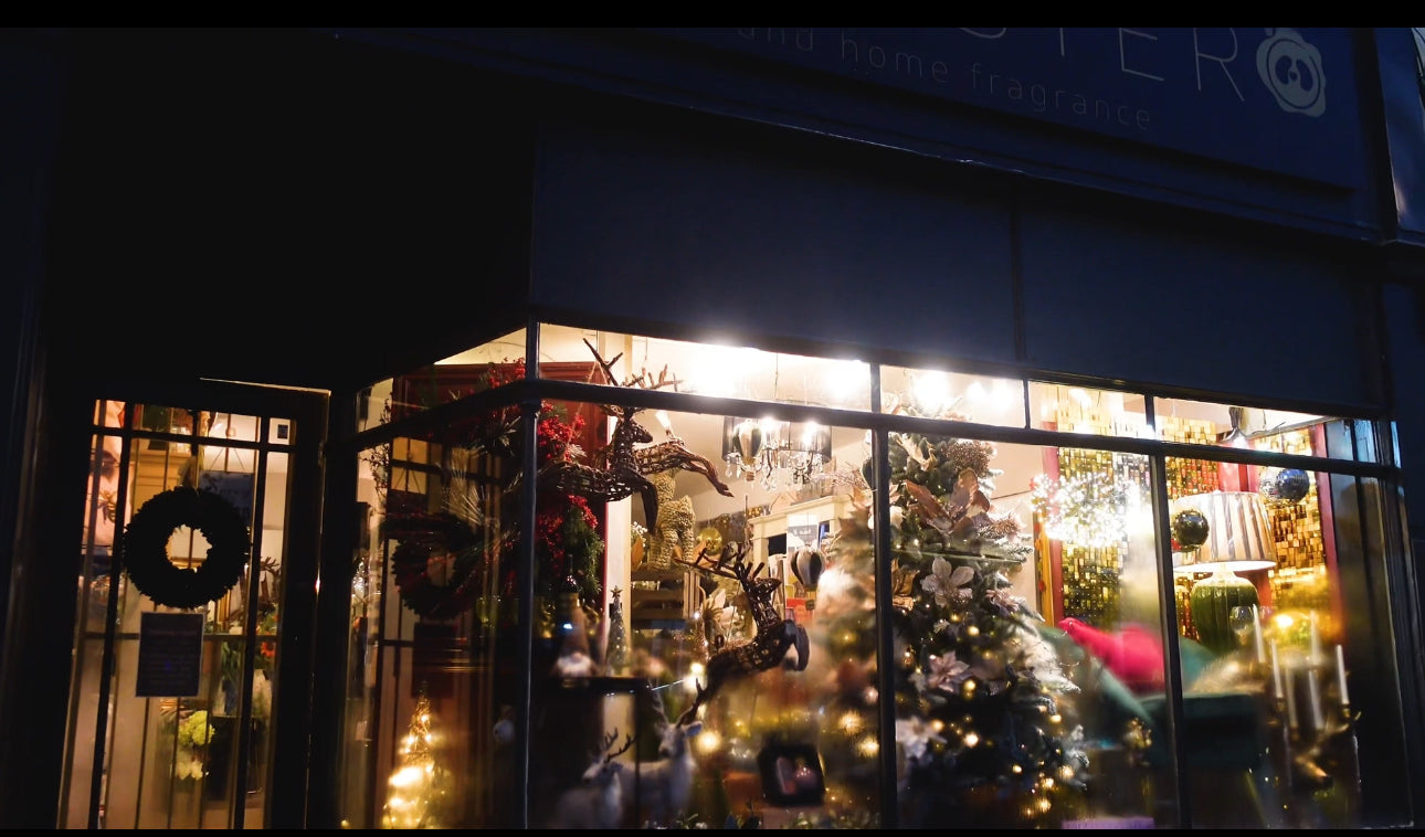 Load video: Christmas at Leya Buster Interiors, Brigg Lincolnshire