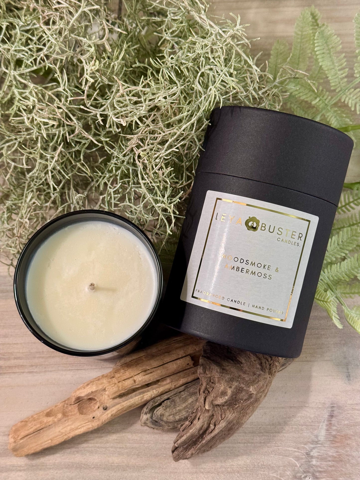 Woodsmoke & Ambermoss Candle