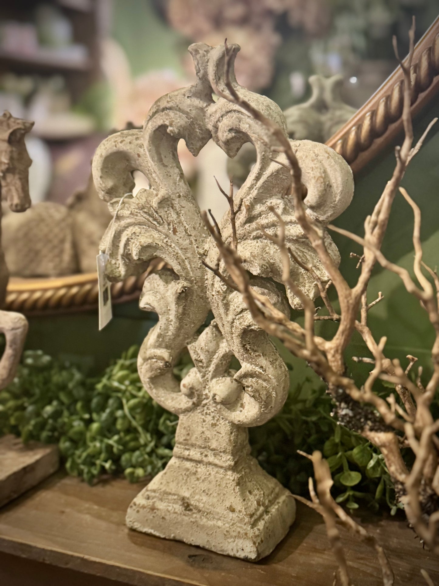 Roman Ornate Decorative Finial – home decor at Leya Buster Interiors