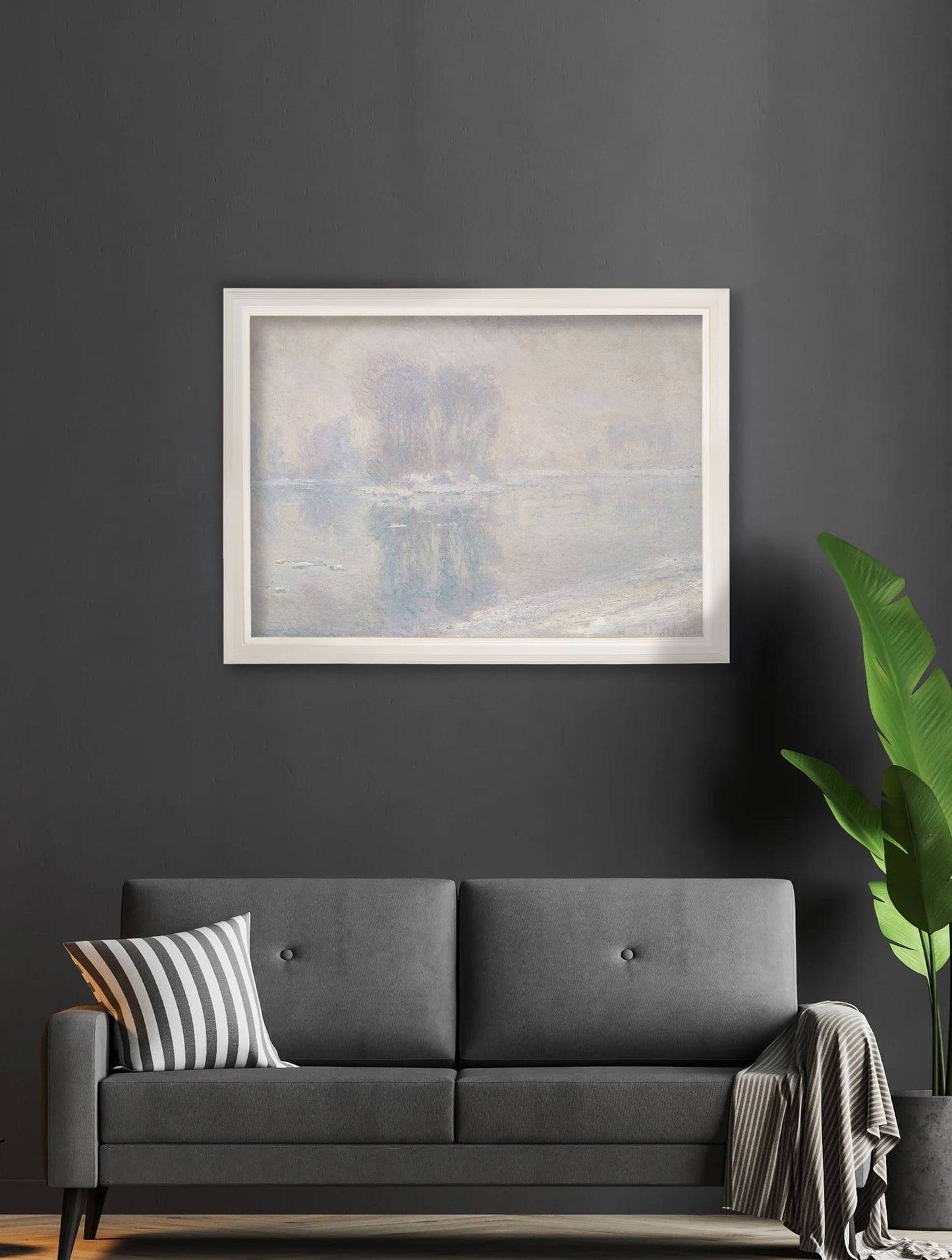 Ice Floes – Monet – framed wall art at Leya Buster Interiors