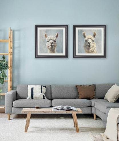The Goofy Alpaca – Black Hurstwood Square Frame styled view – Leya Buster Interiors