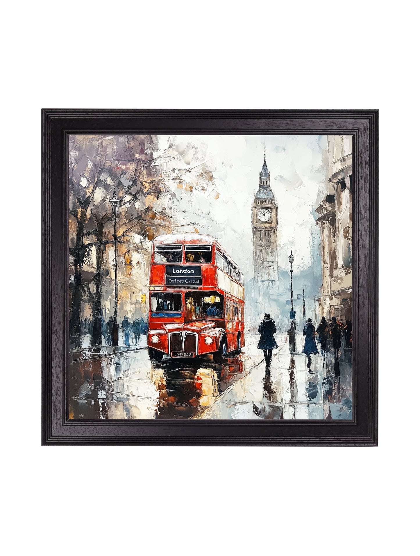 London Bus – Black Hurstwood Square Frame detail – Leya Buster Interiors