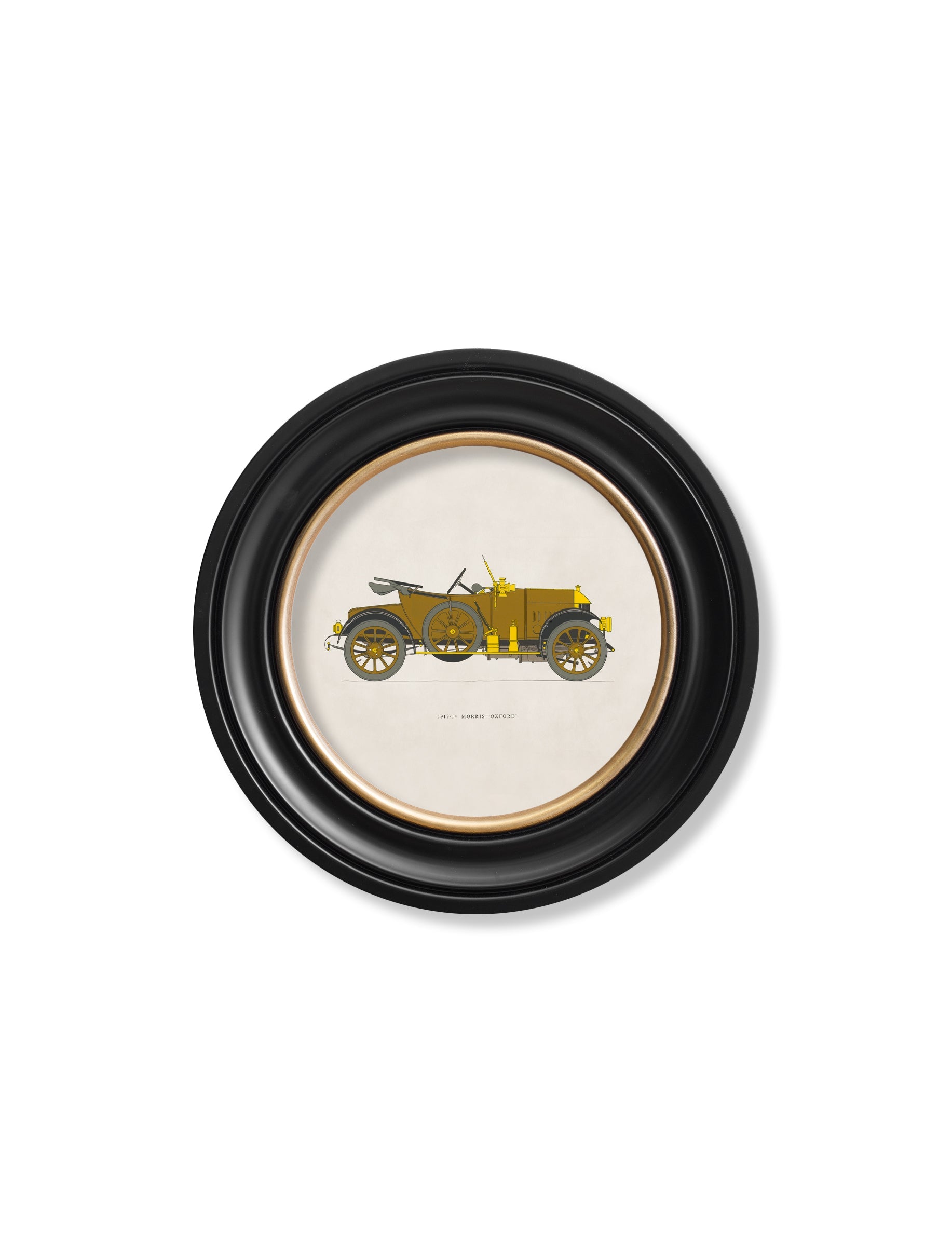 1913/14 MORRIS 'OXFORD' in Round Frame styled view – Leya Buster Interiors