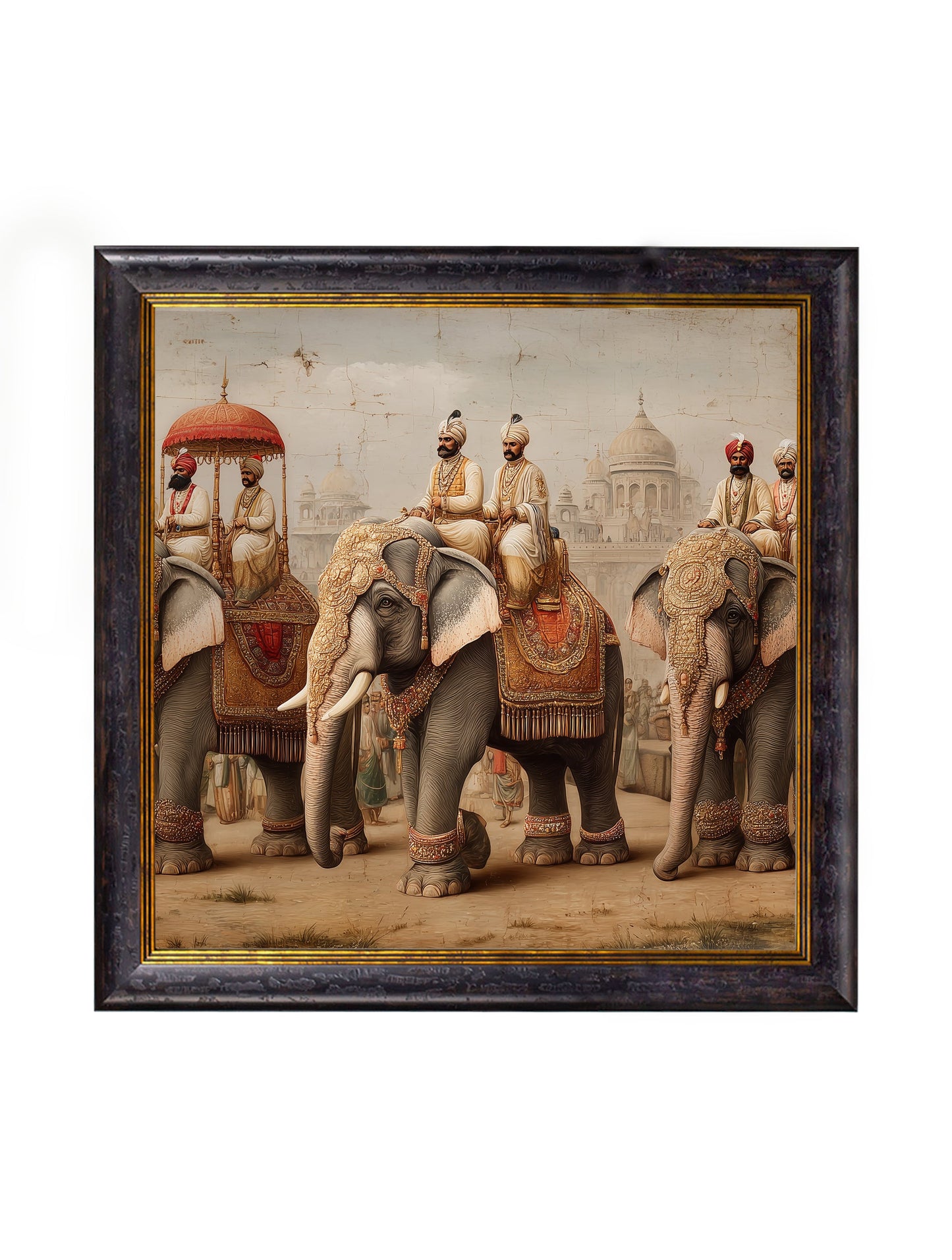 The Mughal Emperors – Oxford Square Frame styled view – Leya Buster Interiors