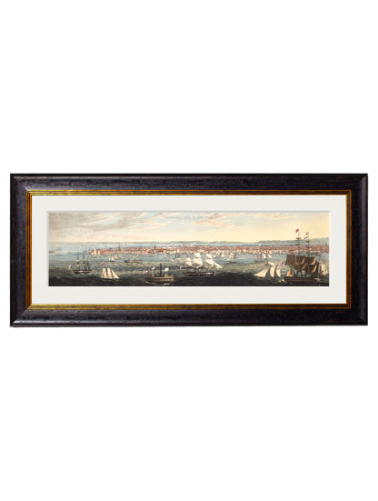 c.1844 Panoramic Views of New York styled view – Leya Buster Interiors