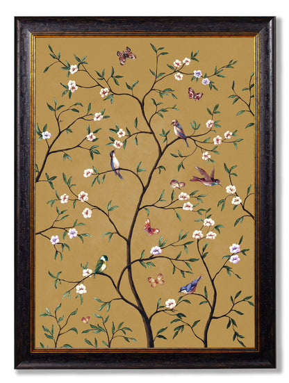 Tree of Life Ochre Set of 2 styled view – Leya Buster Interiors